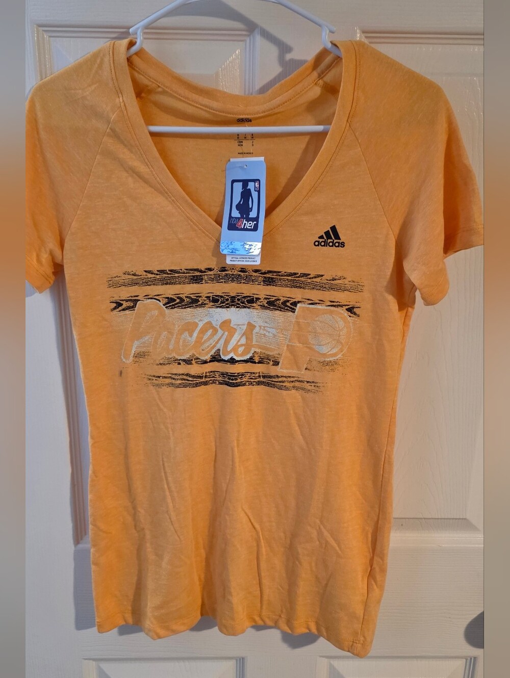 New! NBA Adidas Women's Pacers T-shirt Size Medium